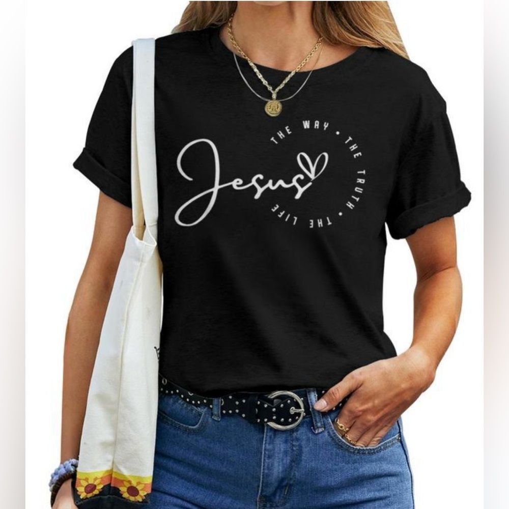 Black Jesus The Way The Truth The Life Graphic Tee